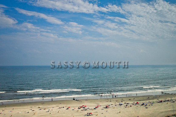 Beach and Ocean Photo Print by Marisa Balletti-Lavoie