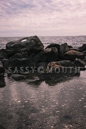 Beach and Ocean Photo Print by Marisa Balletti-Lavoie