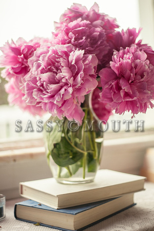 Peonies Photo Print by Marisa Balletti-Lavoie