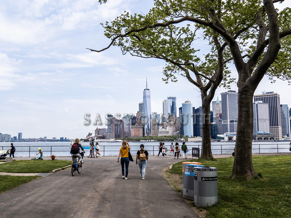 NYC Fine Art Prints - Skyline from Governors Island by Marisa Balletti-Lavoie