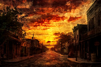 Dreamscapes Blazing Wild West Painted by Marisa Balletti-Lavoie