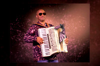 Corey Ledet & The Accordion Dragon Artwork by Marisa Balletti-Lavoie