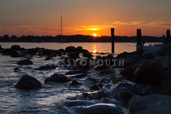 Beach and Ocean Photo Print by Marisa Balletti-Lavoie